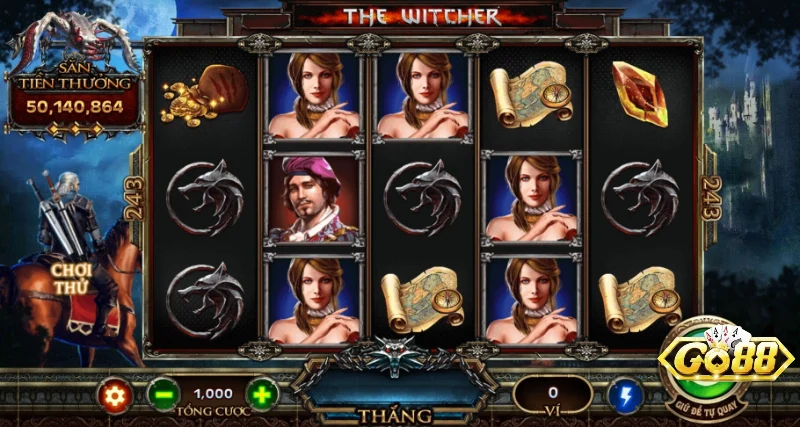 Biểu tượng nổ hũ The witcher Go88